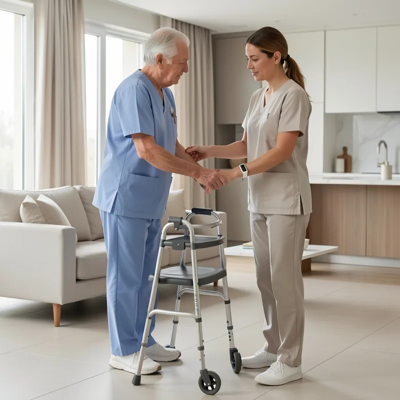 Aide à domicile après une fracture : coûts, aides et organisation en 2026