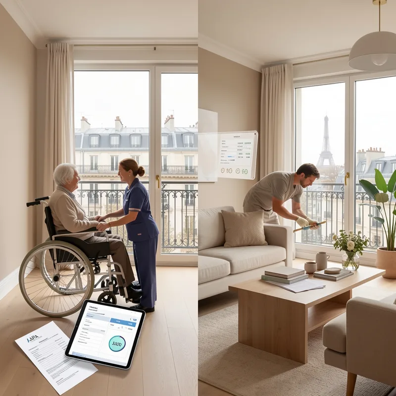 Service à domicile à Paris en 2026 : tarifs, aides et comparatif agence vs emploi direct